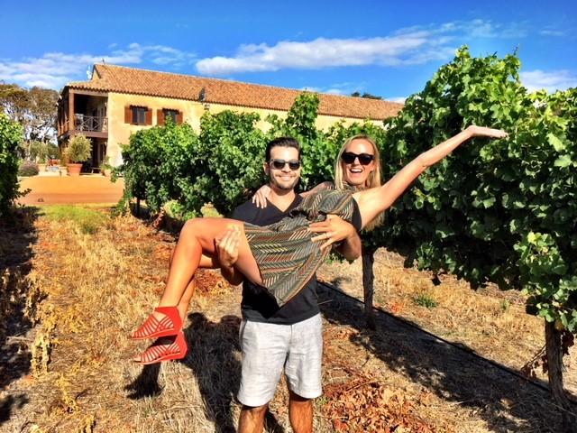 Private romantic Swan Valley wine tours for couples.